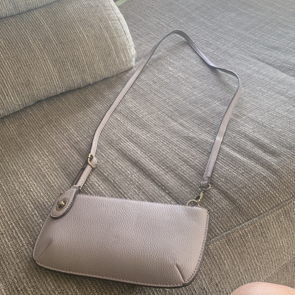 JOY SUSAN wallet crossbody stone purple EUC - Picture 3 of 6